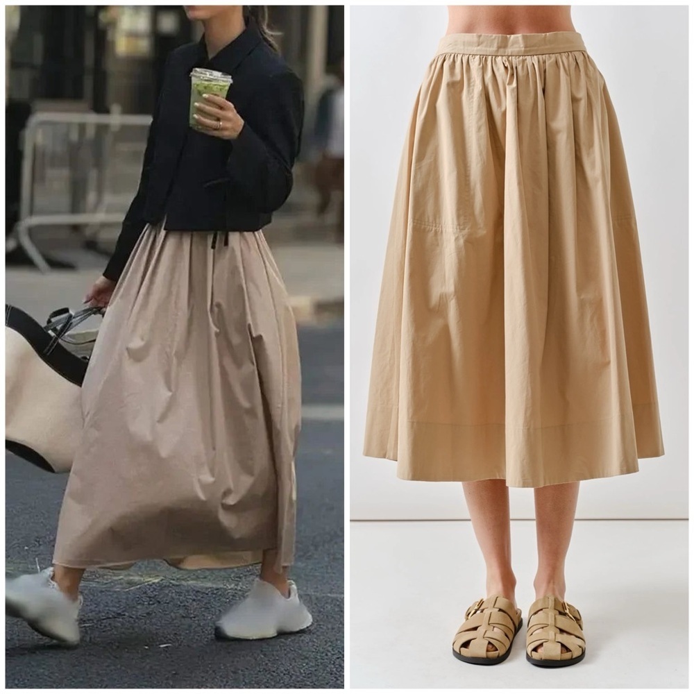 POPLIN SKIRT